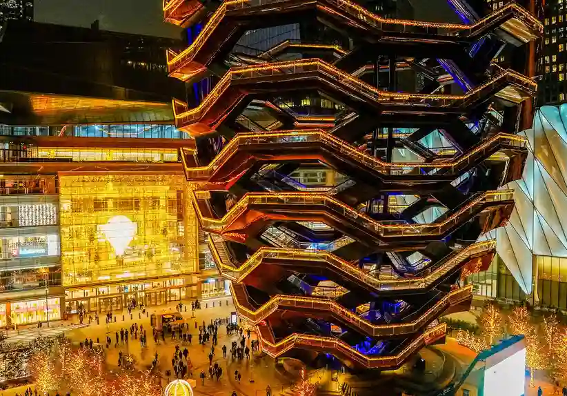 Hudson Yards-residential tower LED lighting