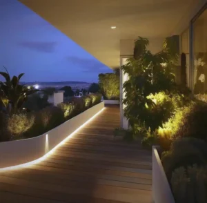 COB 320 LED strip dot-free seamless lighting installation