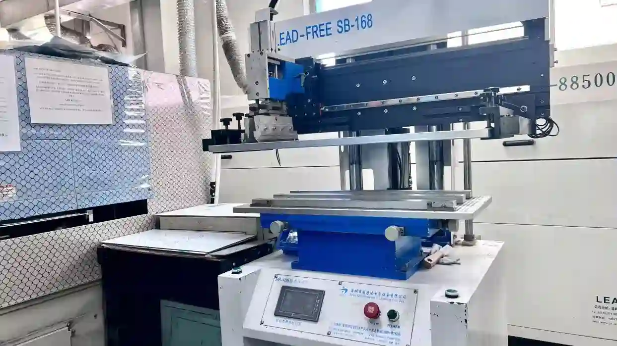Solder paste printing onto LED strip PCB