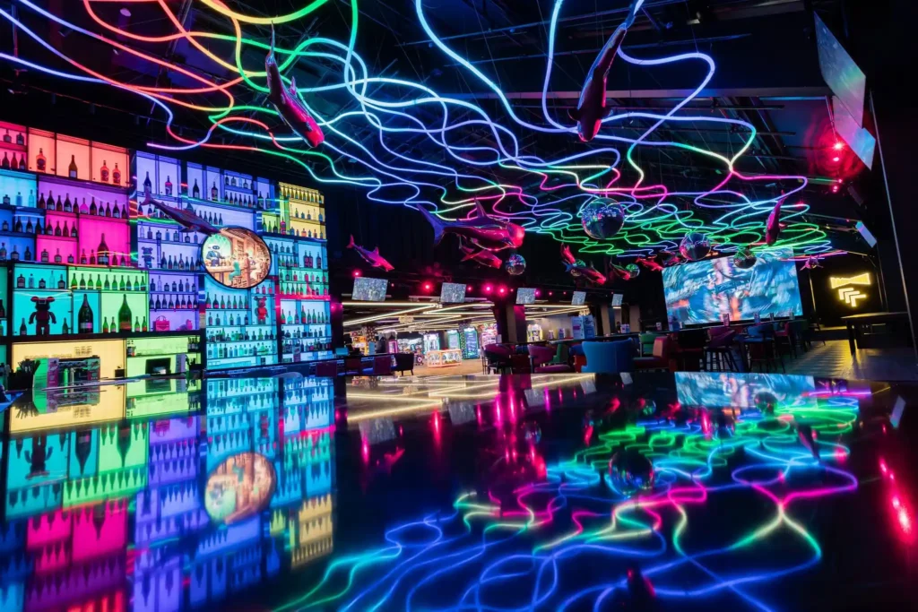 RGB Neon Flex — 980m Stunning Prague Venue Case - 3