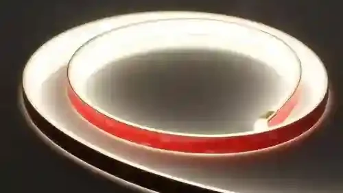 3000K COB LED strip installed in cabinet and joinery lighting