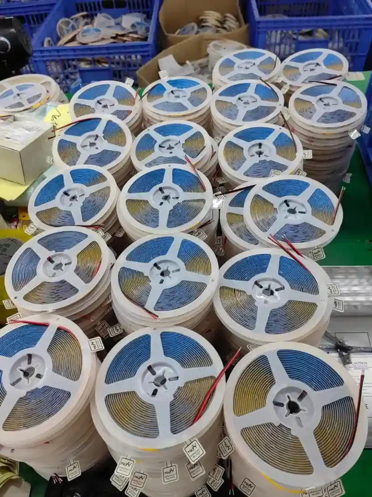 Wide COB LED strip width guide comparing 2mm 3mm 5mm 8mm and 10mm options