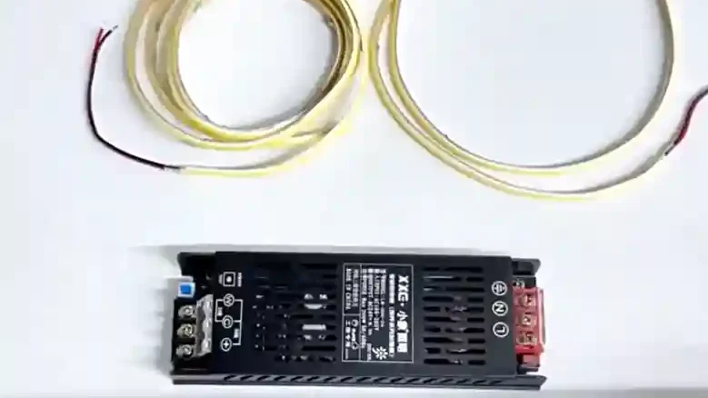 2 pin COB LED strip connector for single color strip lighting