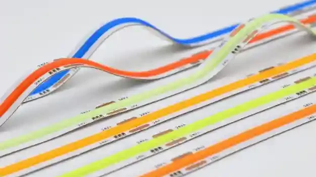 24V COB LED strip manufacturer sample for commercial projects