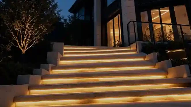 IP65 COB LED strip for splash resistant indoor and protected exterior lighting