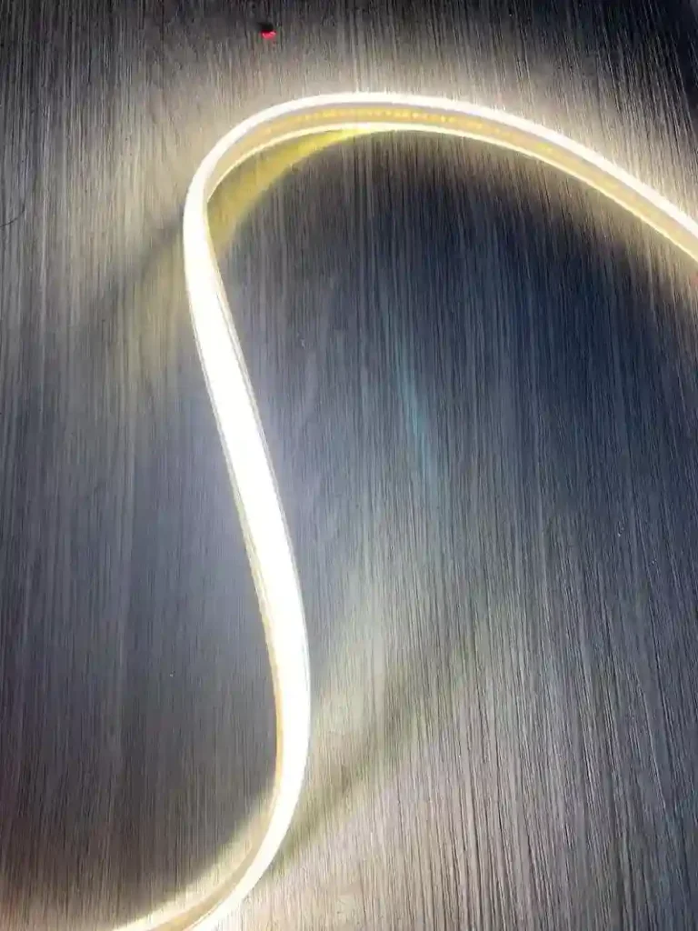 Warm white COB LED strip 3000K guide for hotel and commercial lighting