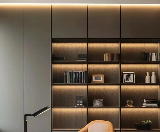 24V COB LED strip used for cabinet and joinery lighting