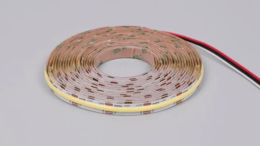 COB and SMD LED strip samples prepared for project approval