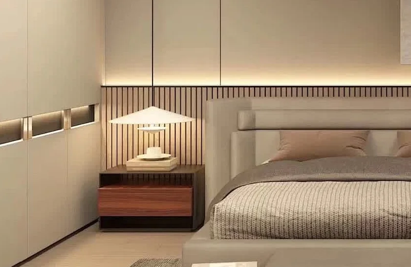 Dotless COB LED strip lighting effect for commercial linear lighting