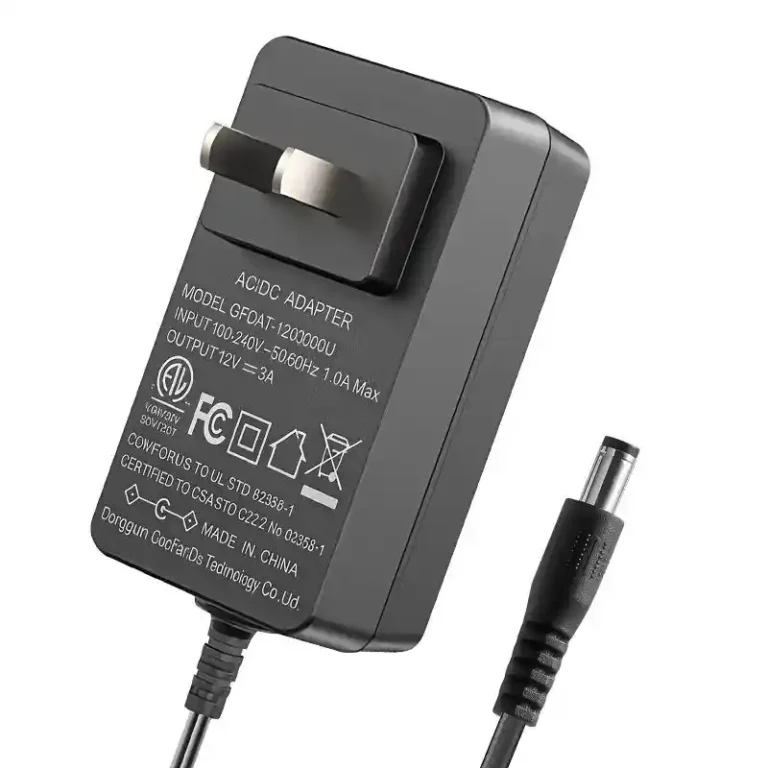 Senfey ES-PA-12030A DC12V 3A 36W LED Power Adapter - 12V IP20 close-up product photo