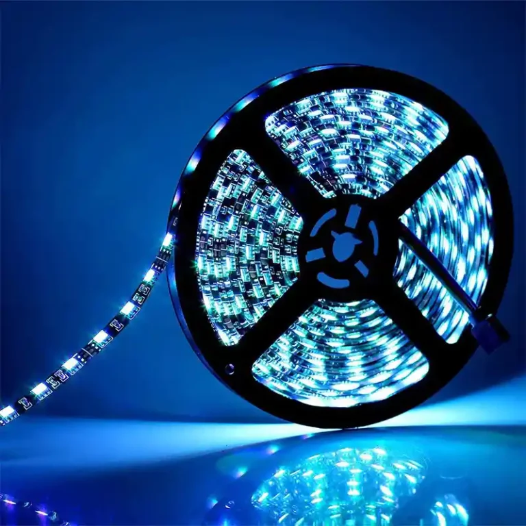 Senfey ES-5050-60-RGBCW SMD 5050 RGBCW LED Strip 60LEDs/m 12mm 12V/24V - 12V/24V IP20 close-up product photo