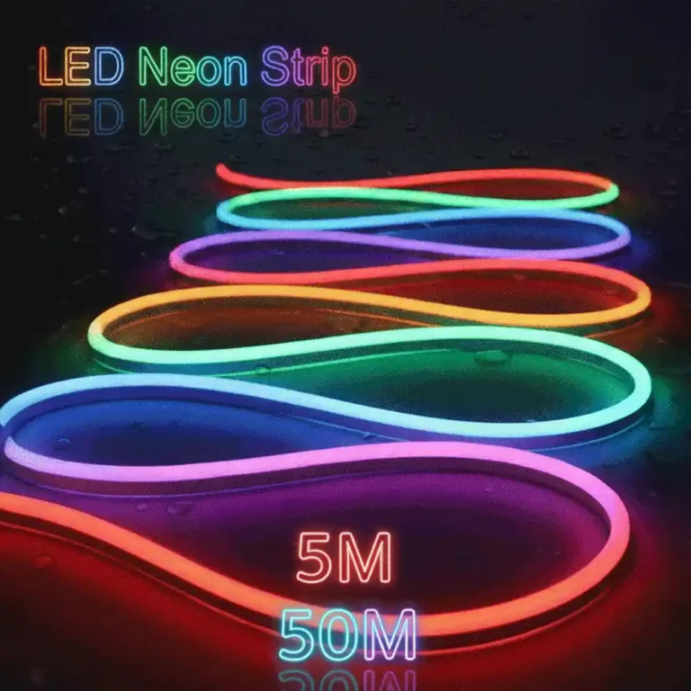 Senfey ES-NEON-SIGN-03 DC12V 120LEDs/m PVC LED Neon Strip 6/8mm - IP67 Outdoor close-up product photo
