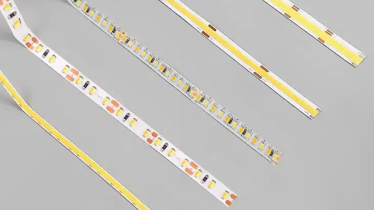 SMD LED strip vs COB LED strip product comparison for B2B buyers